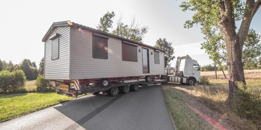 Transport de mobil-home