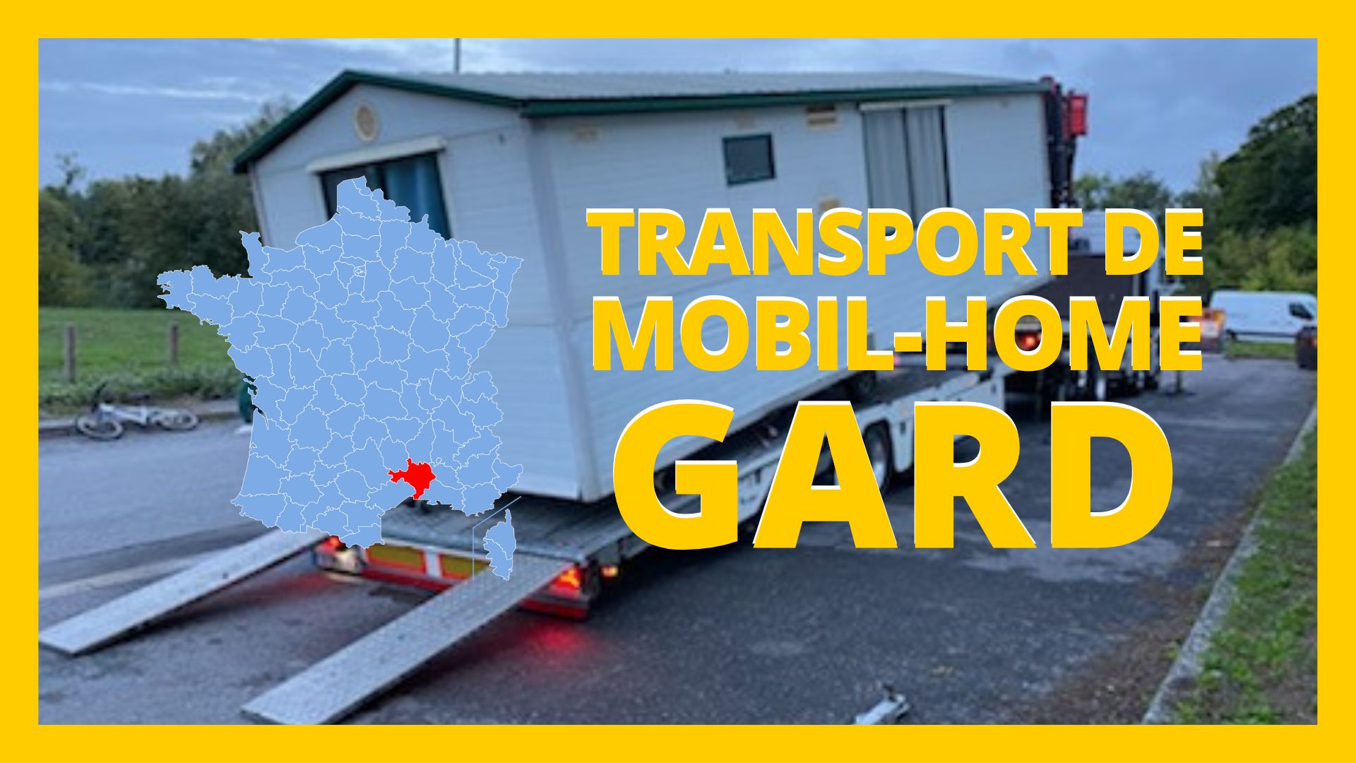 transport mobilhome gard